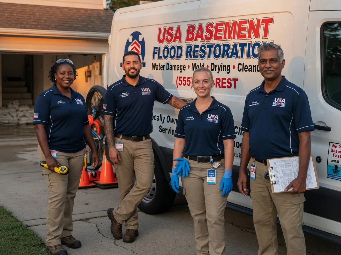 Basement Flood Cleanup company in Pennville, IN